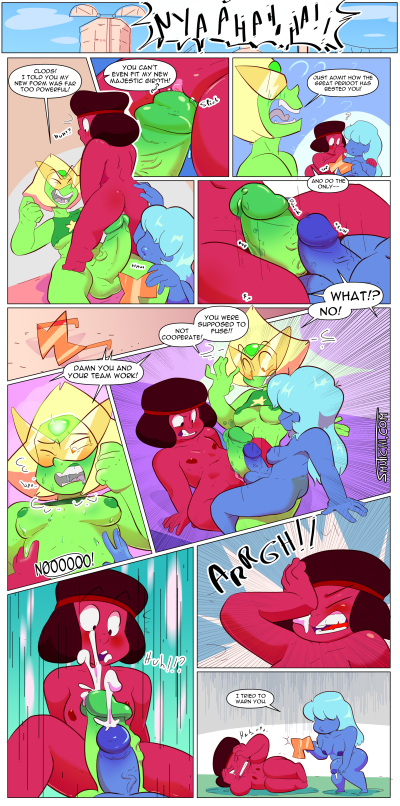 images/[Steven Universe](Peridot)(Ruby)(Sapphire) Teamwork {commission}.png